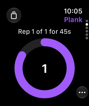 Timed exercise