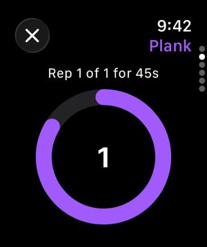 Timed exercise